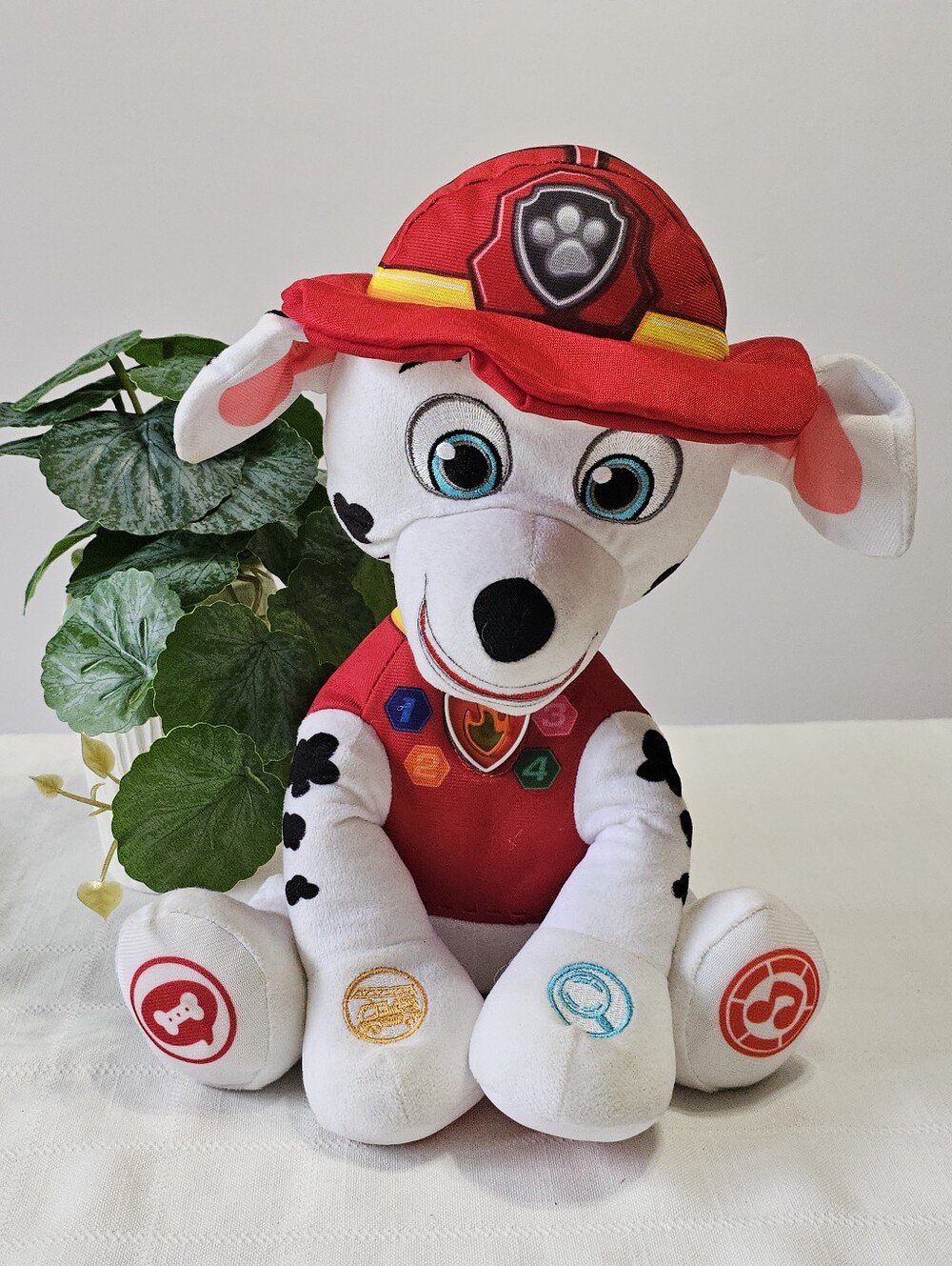 VTech Marshall's Read-to-Me Adventure Plush